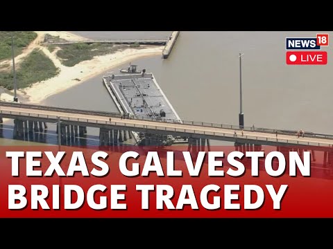 Galveston Bridge Collapse LIVE News 