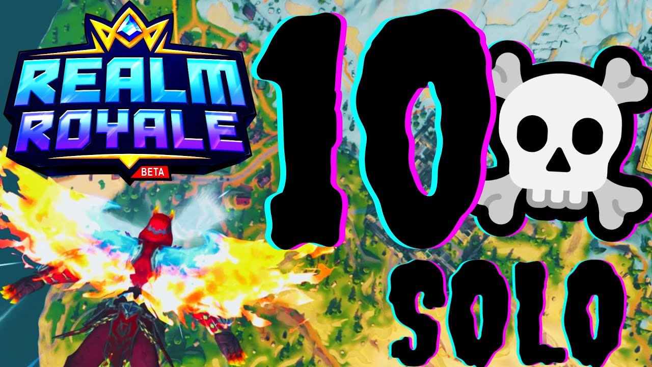 ASSASSIN SOLO 10 Kills Win!! || **UNCUT** || 2021 Gameplay || Realm Royale