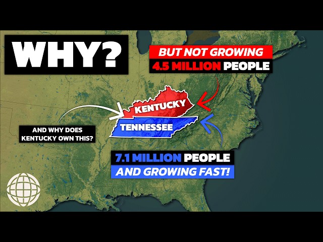 Why So Few Americans Live In Kentucky As Compared To Tennessee class=