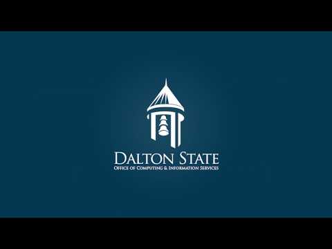 Dalton State College - Multistep Sign-On and New MFA Methods Tutorial