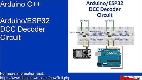 #79 Arduino C++ Arduino or ESP32 DCC Accessory Decoder circuit