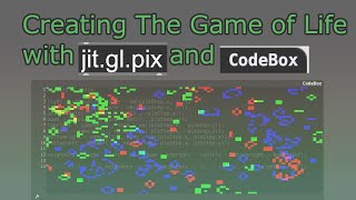 Conway's Game of Life on jit.gl.pix - Max/MSP Tutorial