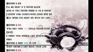 Pro - Before I Die (Lyric)