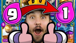 BEST CARD at each Elixir Cost Clash Royale Deck🤩 Content