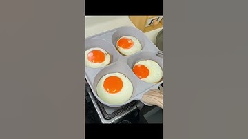 Chảo chiên mini 3–4 ngăn 🍳 | Chống dính cao cấp, rán trứng – làm bánh khọt, pancake siêu tiện ✨