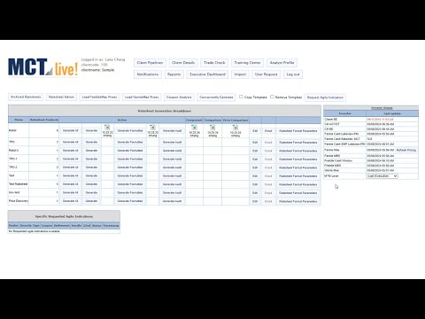 Overview of Base Rate Generator in MCTlive! by Mortgage Capital Trading