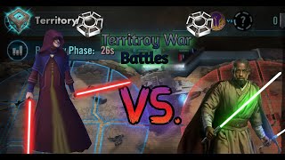 Territory Wars: Darth Sidious Solo Datacron vs Kelleran Beq GR Jedi!