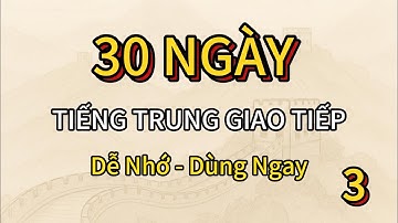 30 Ngày Học Tiếng Trung Giao Tiếp Cơ Bản | Ngày 3: Mẫu Câu Cảm ơn và Xin lỗi Thông Dụng