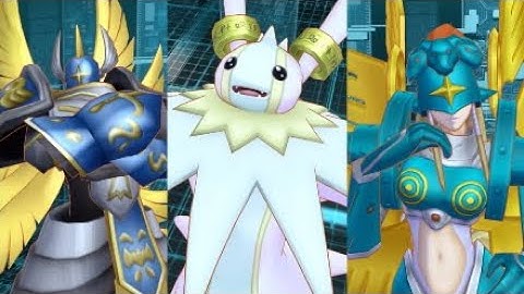The Great Angel Trio (Digimon Story: Cyber Sleuth - Hacker’s Memory)