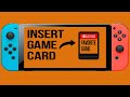 Nintendo Switch How to Insert Game Card