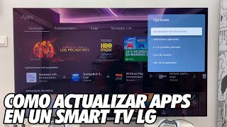 Como Actualizar Aplicaciones en un Smart TV LG - Netflix, Max, Prime Video, Disney+ screenshot 5