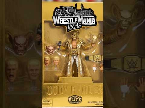 Cody Rhodes and AJ Styles WWE Elite WrestleMania 42 Figures! #wwe #wwefigures #wweelite
