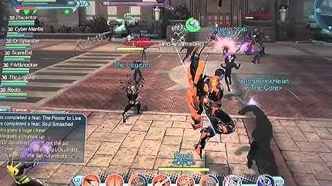 DCUO - Crossfire Villains vs Heroes PVP
