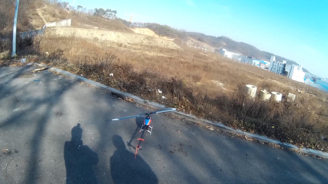 20161203 Logo 690sx + VTX 697 Blades #1 Autorotation CJB