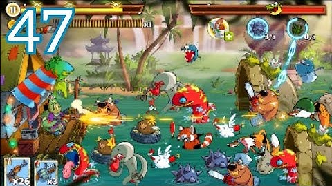 Swamp Attack 2 Gameplay Walkthrough Level 47