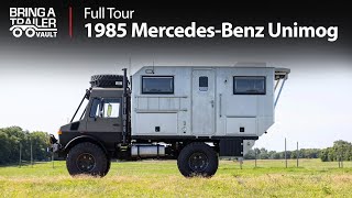 1985 Mercedes-Benz Unimog U1300L Camper Conversion Full Tour | Bring a Trailer