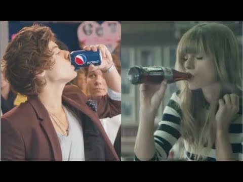 Taylor Swift Diet Coke Ad Vs. One Direction Pepsi Commercial!?