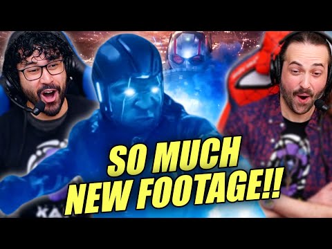Ant-Man & The Wasp Quantumania NEW FOOTAGE! KANG THE CONQUEROR TRAILER REACTION!