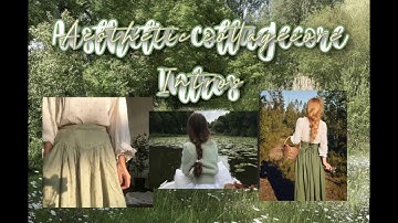 Free aesthetic cottagecore intro tamplates *no text*