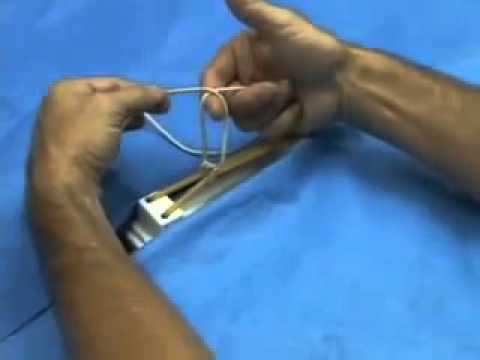 Video: Cum Se Tricotează Noduri Chirurgicale