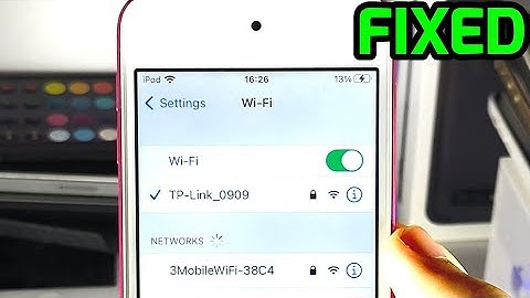 How To Fix any iPod Touch that WON'T Connect To WiFi | Full Tutorial [FIX WiFi Not Working on iPod]