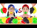 Tiktok Jelly Fruit Candy Challenge 틱톡 과일 젤리 챌린지 DONA 도나