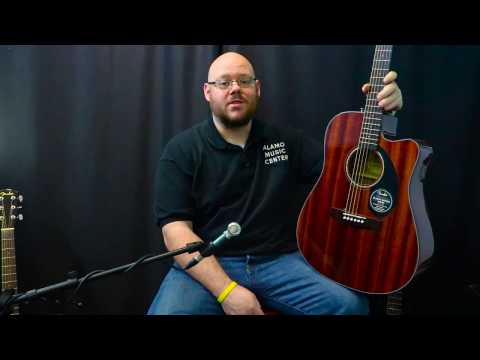 Fender CD-60SCE Demo & Review