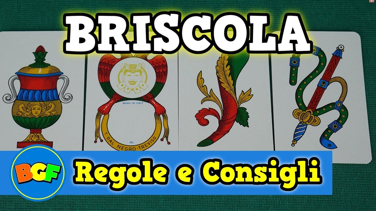 BRISCOLA | con Mazzo di Carte da Gioco Italiane Napoletane | Tutorial 72  Regole Italiano - YouTube