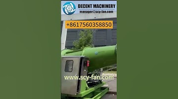 How Do Spray Cannons Work for Large Area Dust Suppression? #dustsuppression #fogcannon