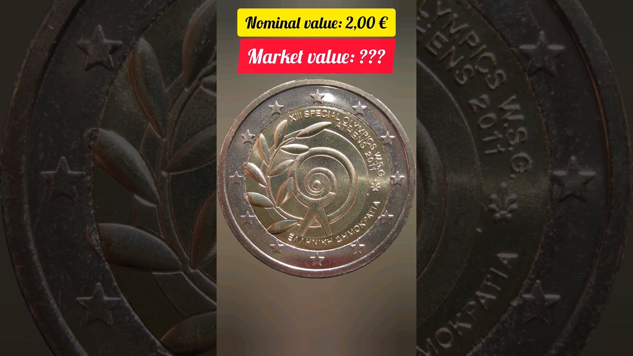 2€ Coin Greece 2011 - XIIIth Special Olympics: A Tribute to Unity 