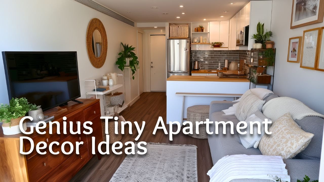 Genius Tiny Apartment Decor Ideas | Smart Makeover Tips to Maximize ...