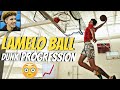 LAMELO BALL DUNK PROGRESSION!