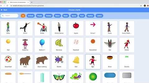 Create an animation with Scratch