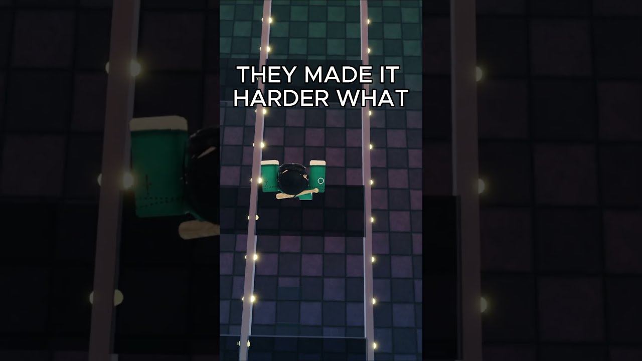 THEY MADE GLASS BRIDGE HARDER Roblox Shorts Squidgame Robloxsquidgame Glassbridge