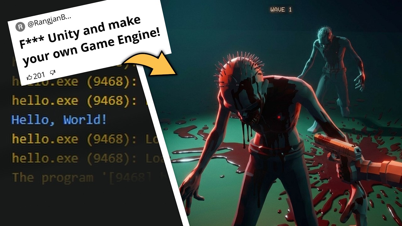 He Challenged Me… So I Built a Game Engine - YouTube