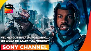 ¡Todos los Jaegers al ataque!: Una batalla ÉPICA en Titanes del Pacífico: La Insurrección | Sony