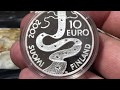 Finland and Slovakia - Modern World Silver Proof Coins - Day 8