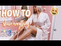 The Best Tips For Shaving Your Legs, Lady Parts, & Body!! NO MORE INGROWN HAIRS