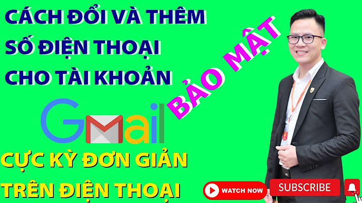 Cách đổi tmail trên gmail