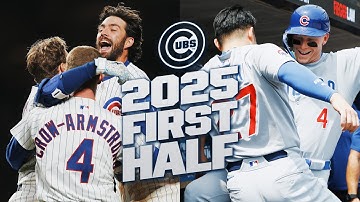 Chicago Cubs: 2025 First Half Highlights (Ft. PCA, Seiya, Shota, Dansby Swanson & MORE!)