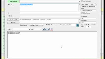 Automatic Purchasing using ACE Retail POS
