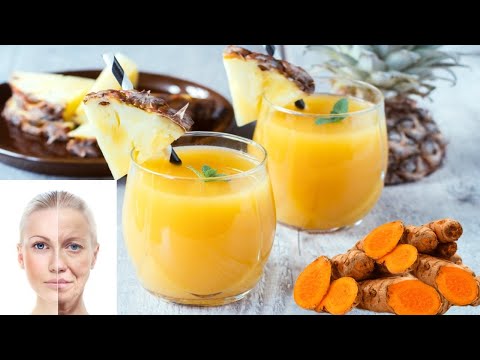 anti-aging-pineapple-and-turmeric-drink-recipe