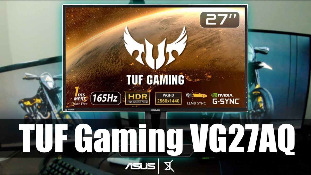 【自腹レビュー】27インチのゲーミングモニターってどんな感じ？「ASUS TUF Gaming VG27AQ」