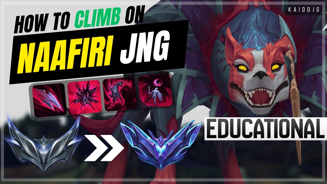 How to Climb from Silver to Diamond on Naafiri in Season 16 | Challenger Jungle Fundamentals (2026)