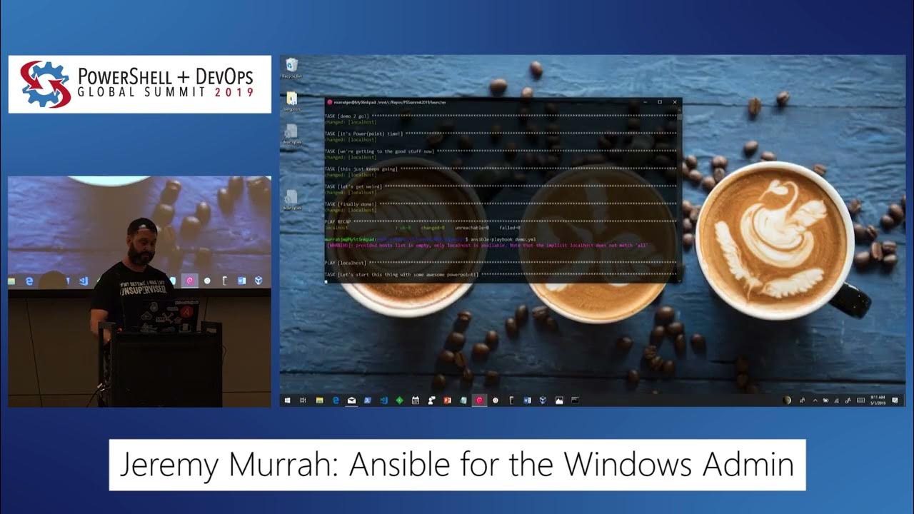 PowerShell+ 2019 - Ansible for the Windows Admin by Jeremy Murrah - YouTube