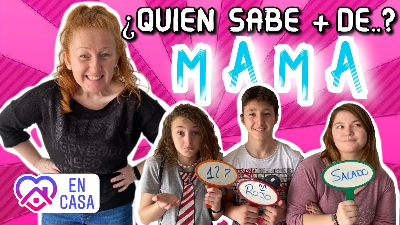 ¿QUIÉN SABE MAS SOBRE MAMÁ?😱// NO SALE MUY BIEN...