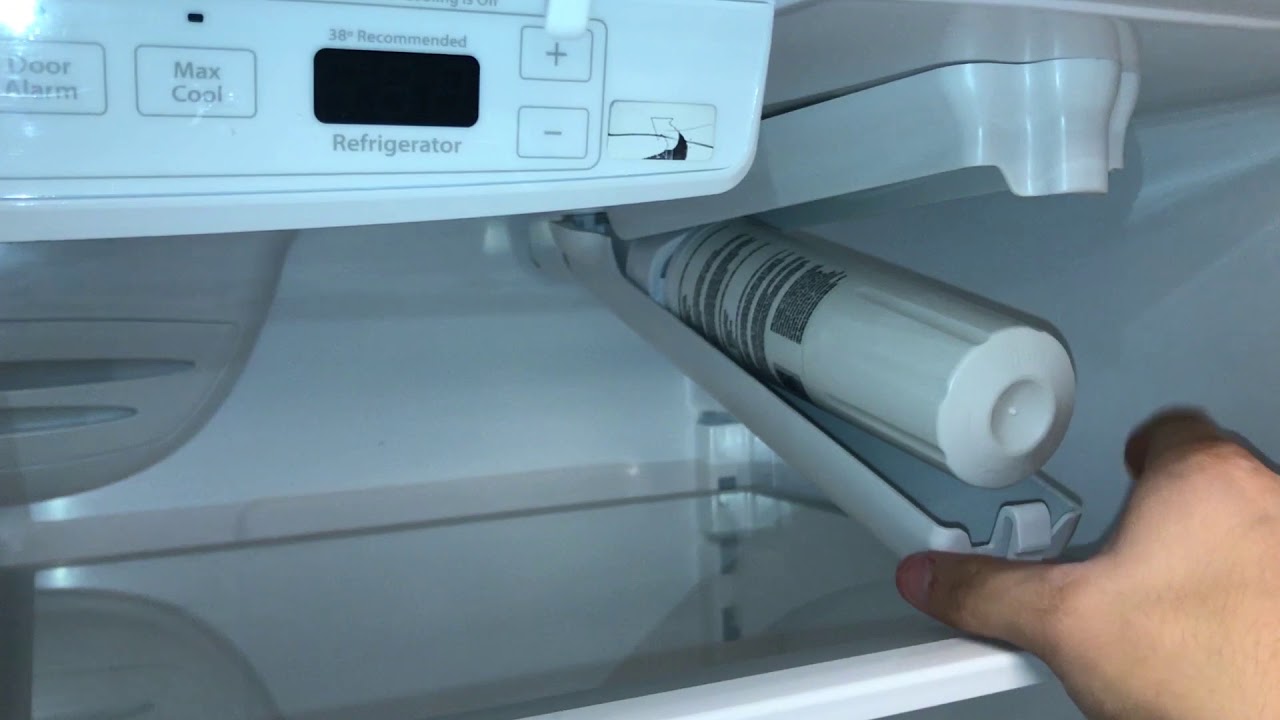 DIY:How to Change Your Refrigerator Water Filter - YouTube