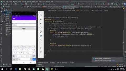 How to send & retrieve data from Firebase using android studio Step by Step Part-2