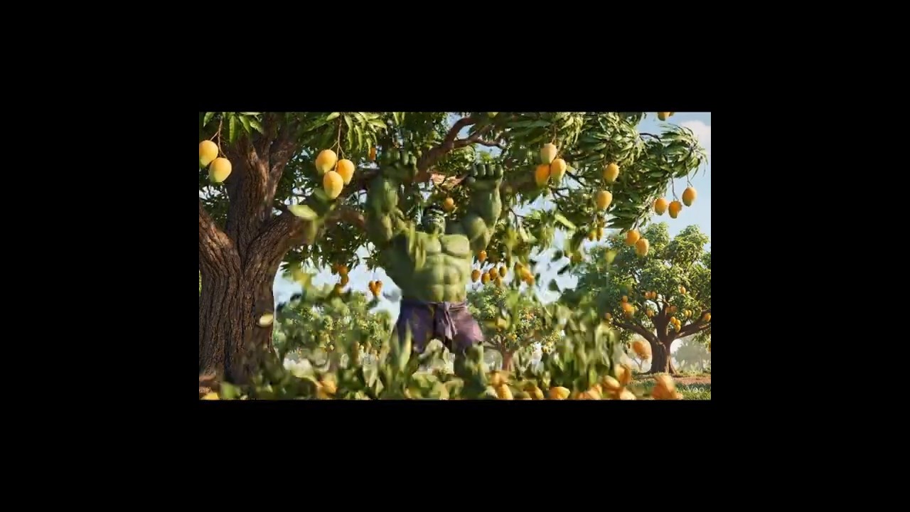 Hulk vs Mango Tree – Rage of the Hungry Giant 🥭💚🔥 