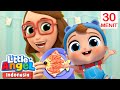 Aku Suka Makan Buah🍎🍊🍉 | Little Angel Bahasa Indonesia | Kartun dan Lagu Anak